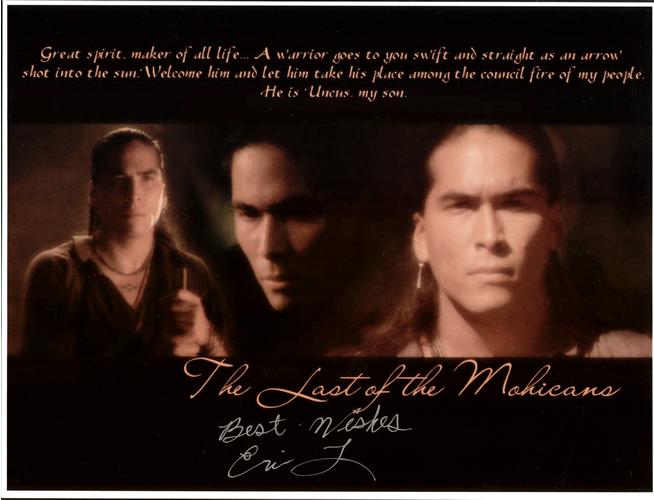 The Eric Schweig Poster Page